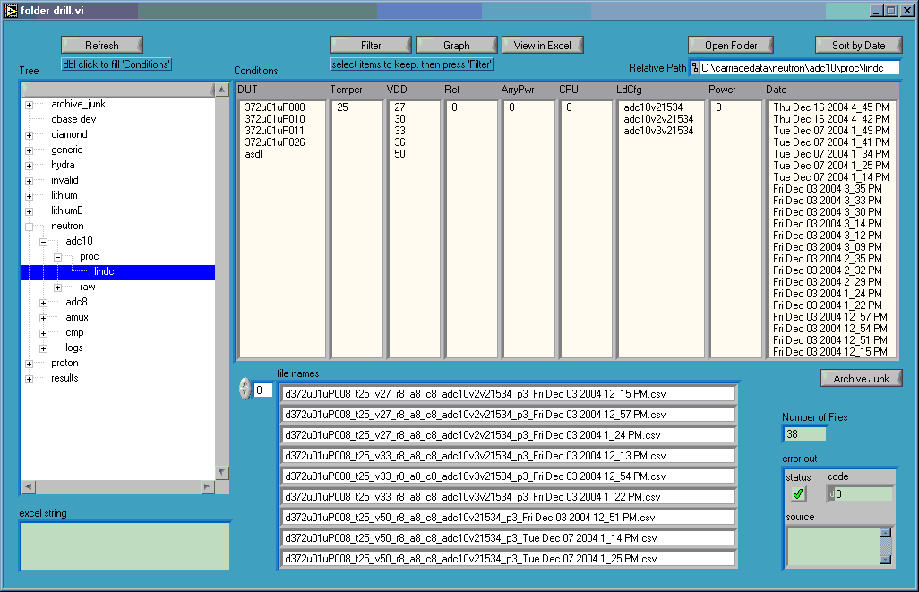 Reading/Writing HDF Files Database and File IO LAVA
