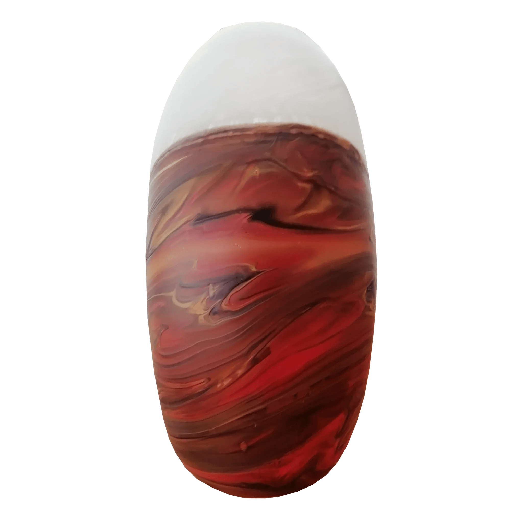 Ebb & Flow Large 11073 Lynden Over NZ Glass Art Lava Glass