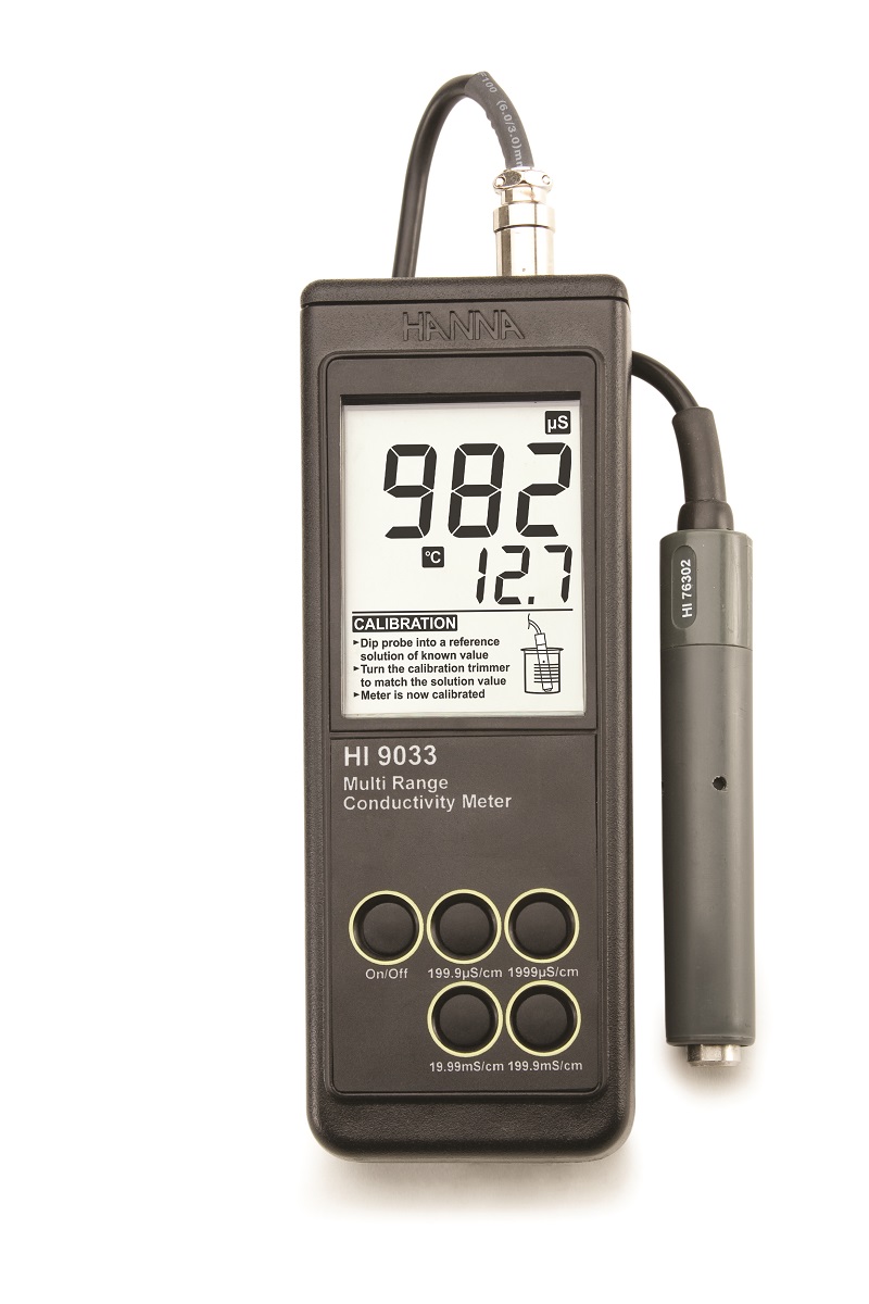 Waterproof Portable pH/ORP/EC/ISE Meters Laval Lab
