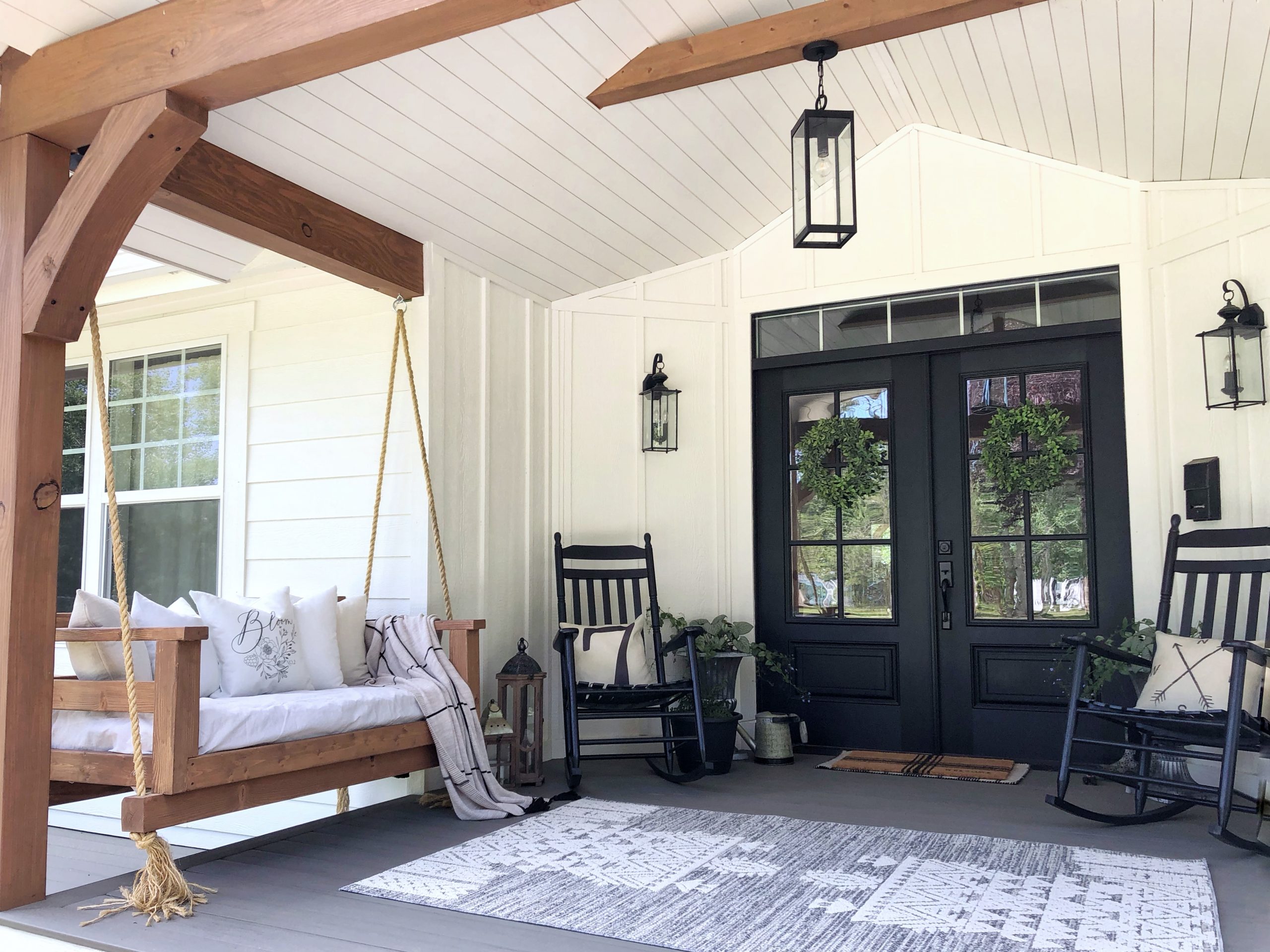 DIY Perfect Farmhouse Swing Lavender Brook Home