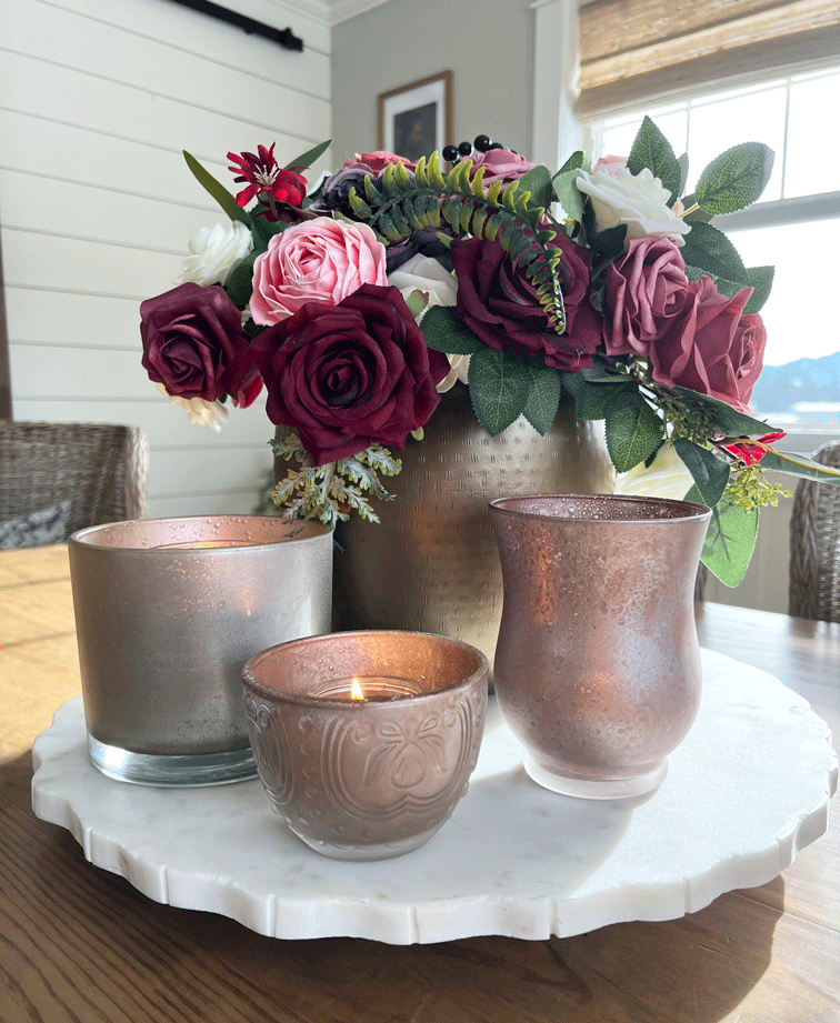 DIY Mercury Glass Votives Lavender Brook Home