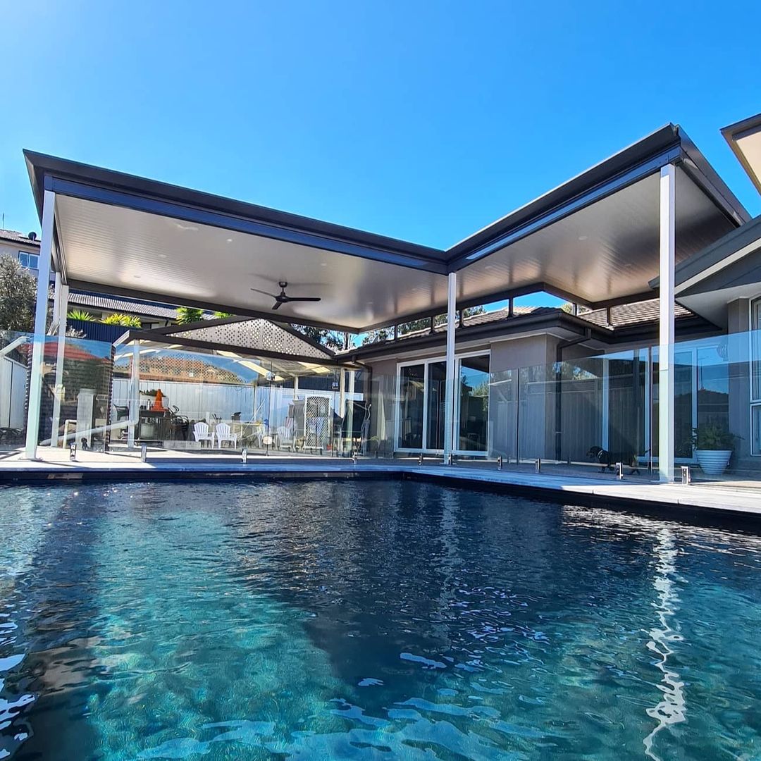 Beautiful Pool side Patio Laverty Constructions