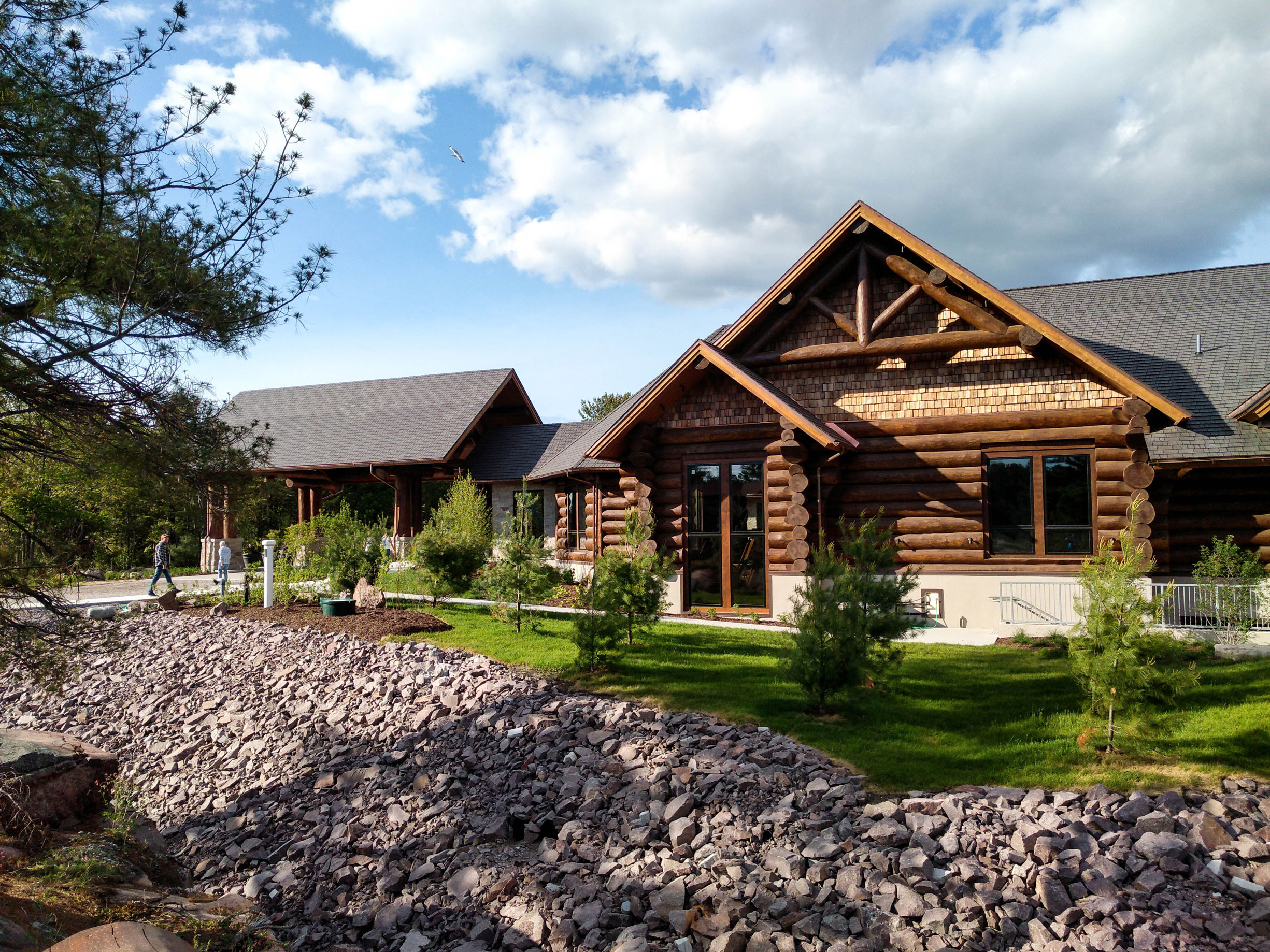 Killarney Mountain Lodge Laverty Log Homes and Timber Frames
