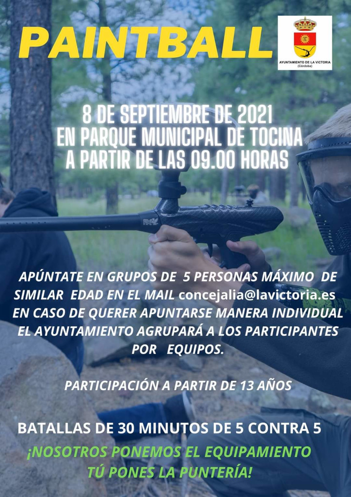Paintball La Victoria Ayuntamiento de La Victoria