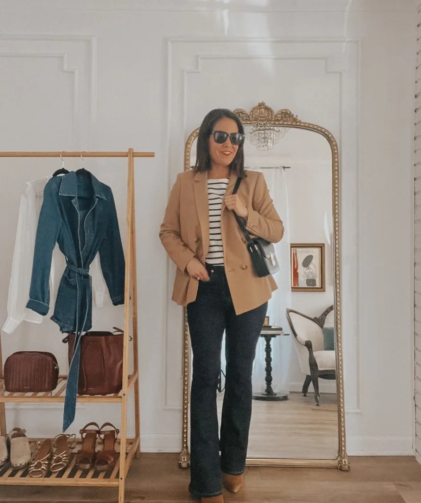 How To Wear A Camel Blazer Plus Outfit Ideas La Vie On Grand