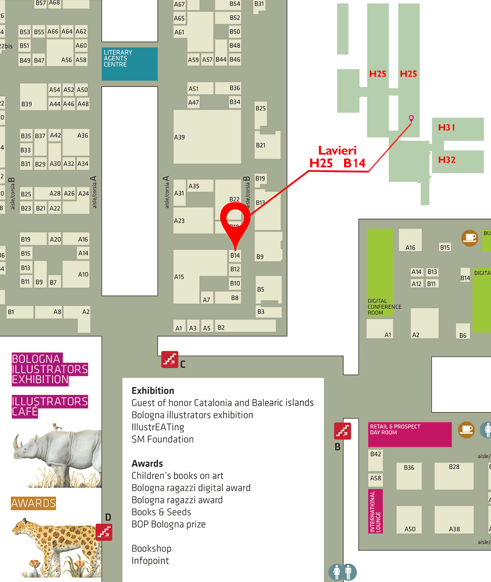 Lavieri al Bologna Children's Book Fair 2023 Lavieri edizioni