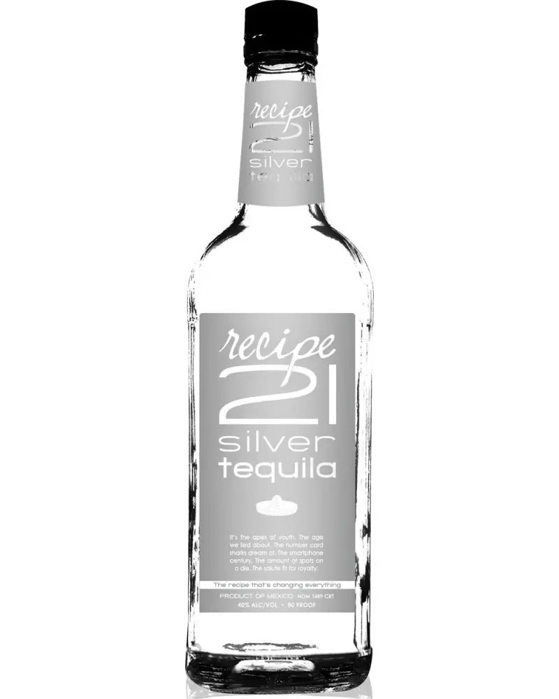 Recipe 21 Tequila Silver 1L