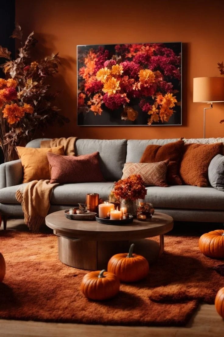 Fall Living Room Decorating Ideas 26 Pretty Fall Living Room
