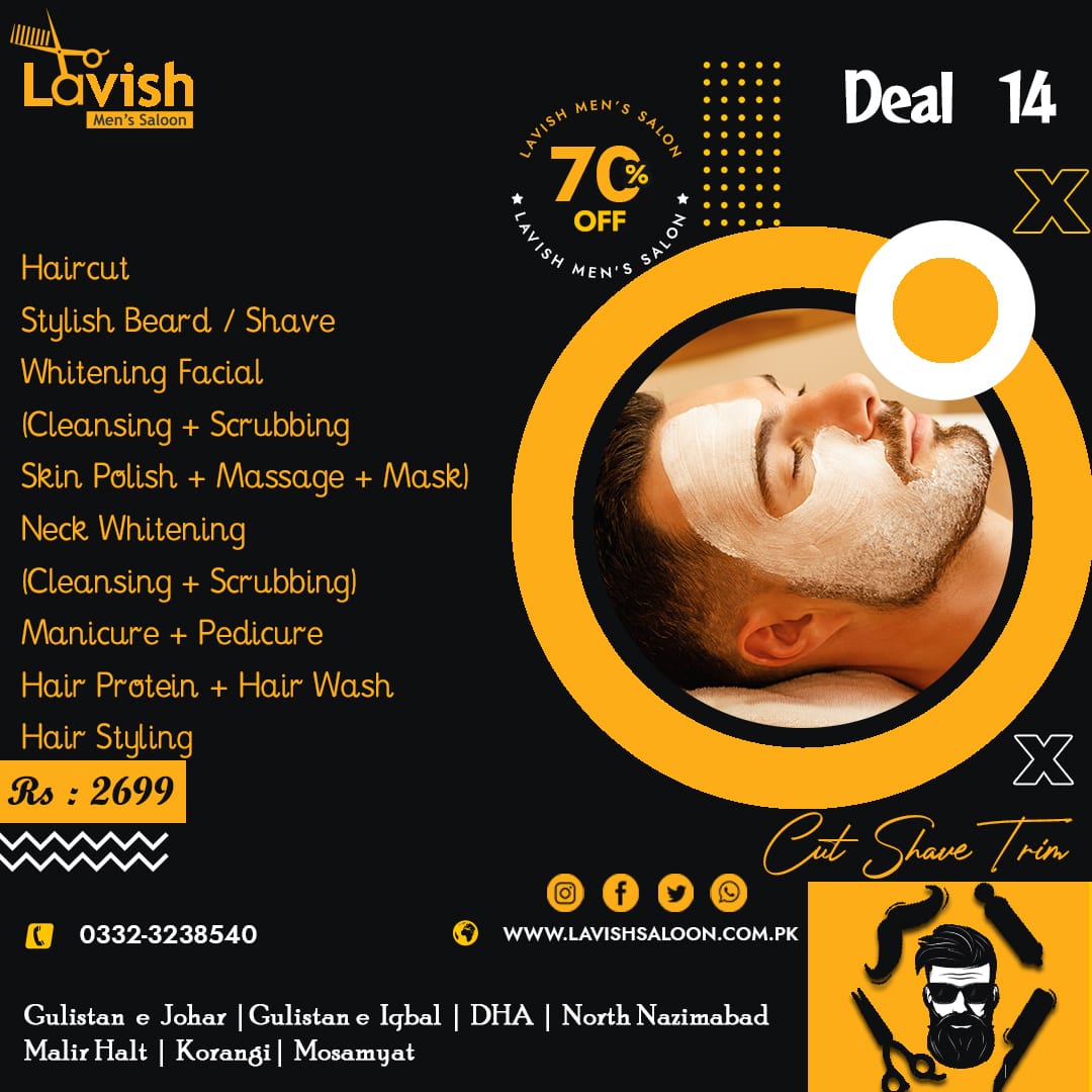 Our Services Lavish Men's Saloon