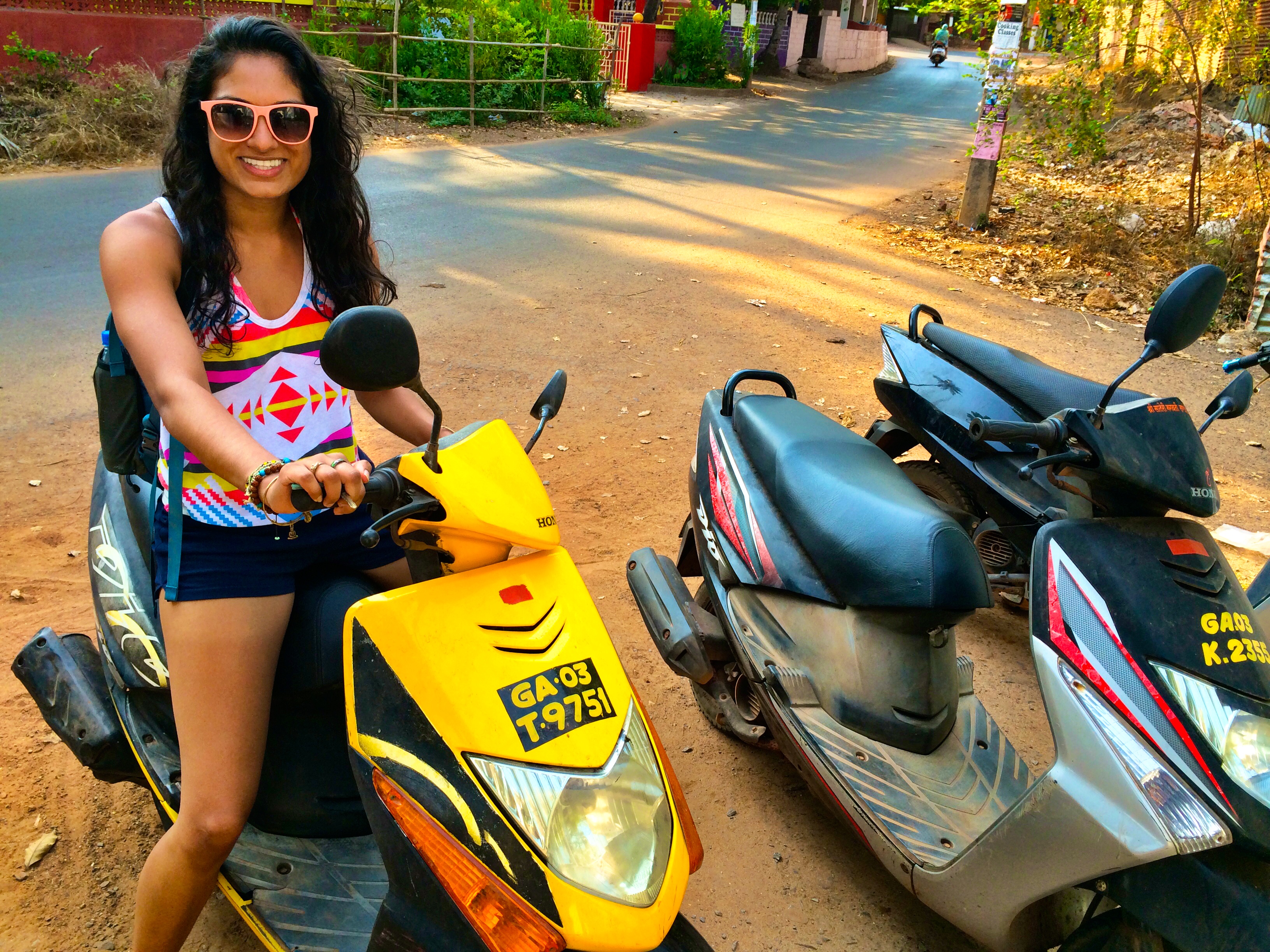 Scooter in Goa » Lavi was here.