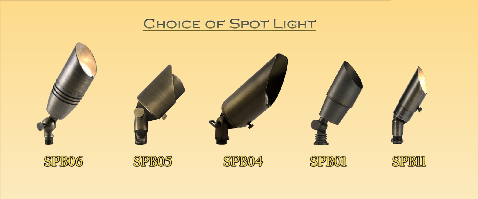 Deluxe Brass Landscape Lighting Package/Kits with Installation LA Voltage