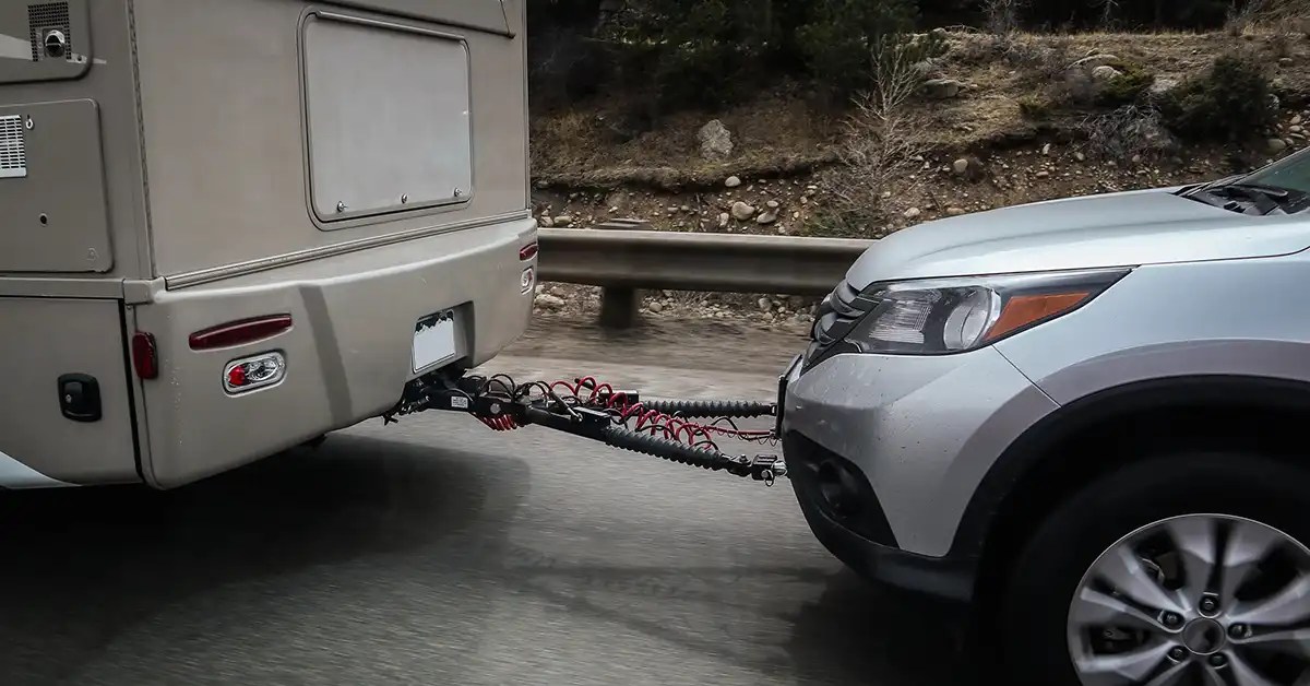 Safely Flat Tow a Car Behind an RV Easy Steps
