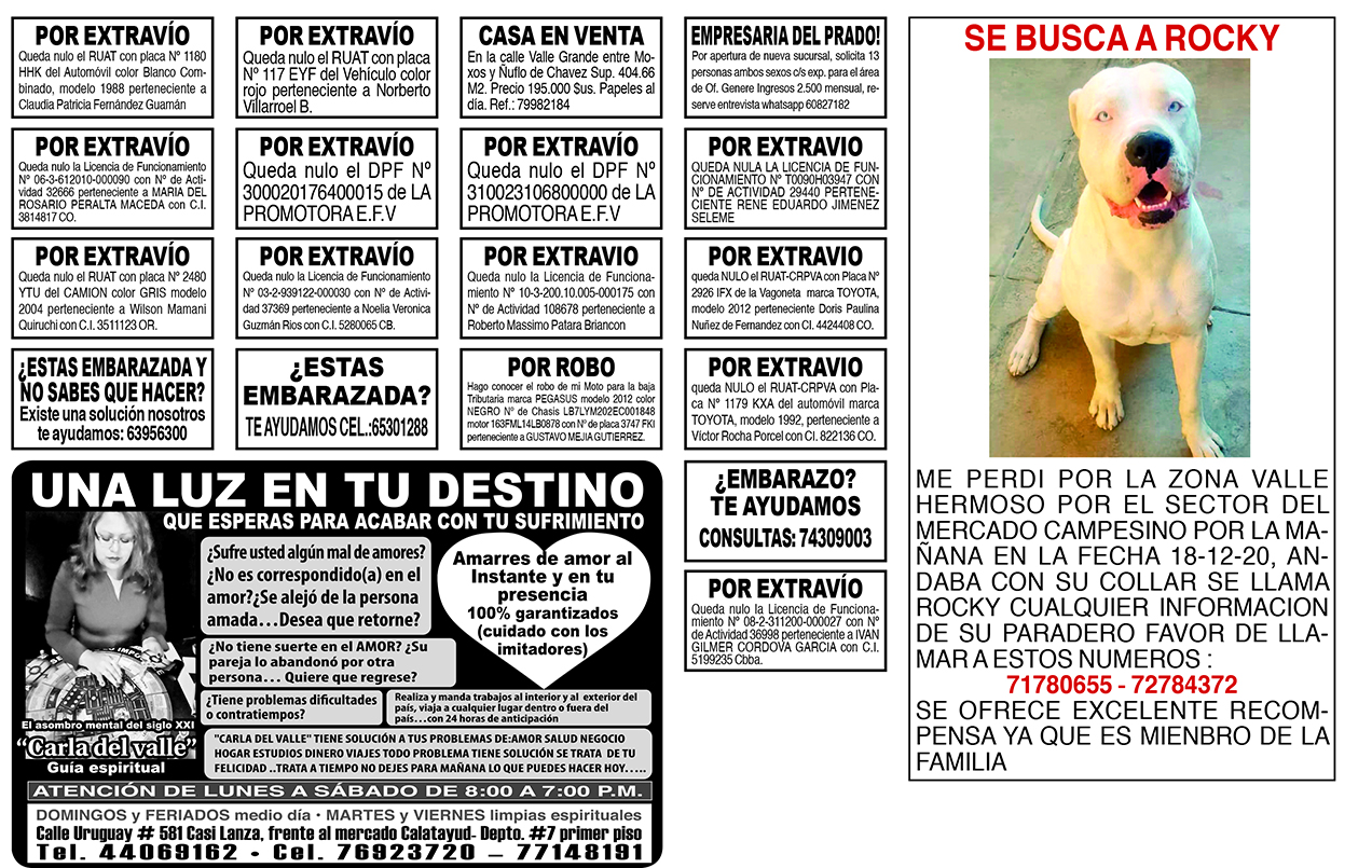 Clasificados