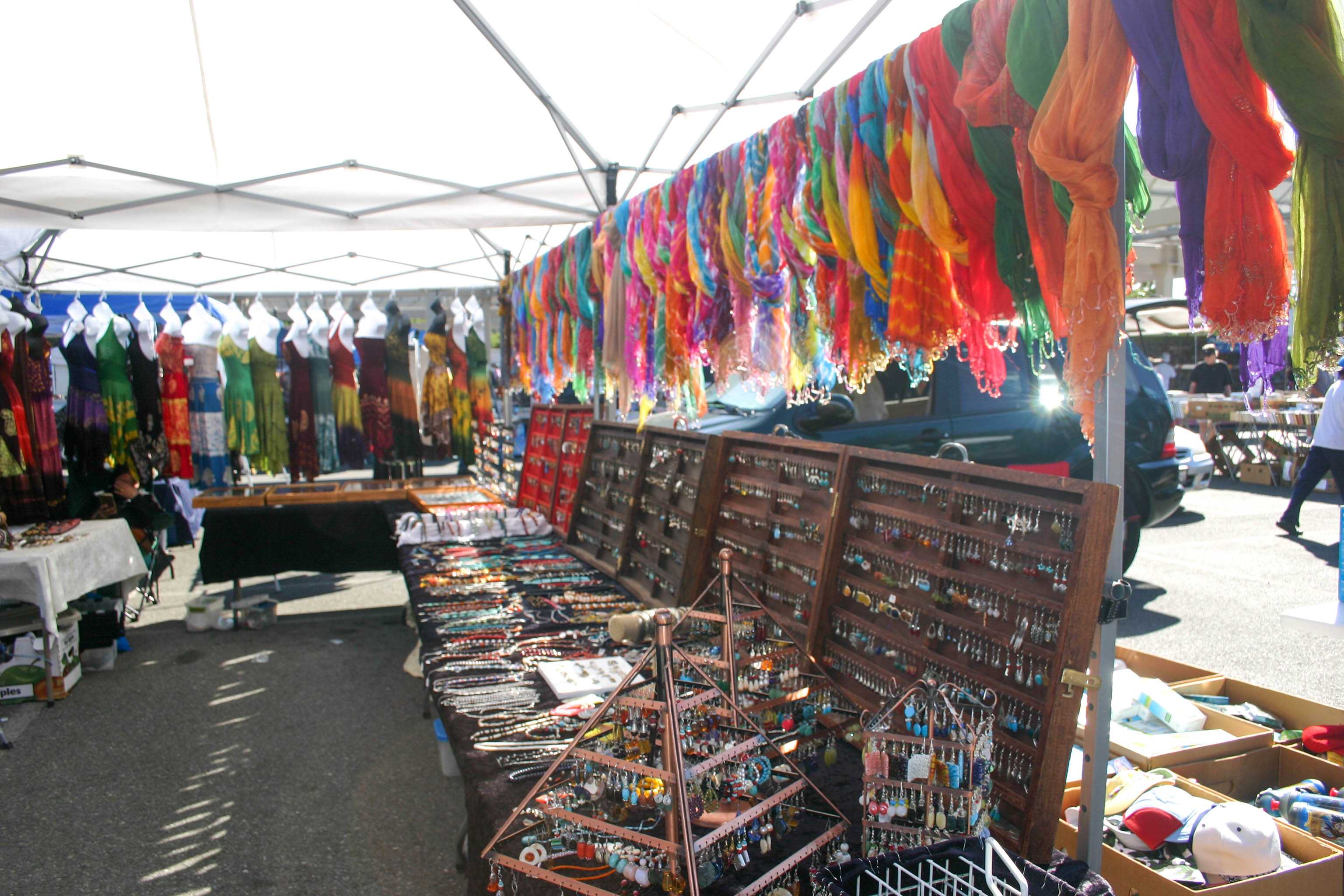 Handcrafted and unusual used goods to be found at De Anza Flea Market