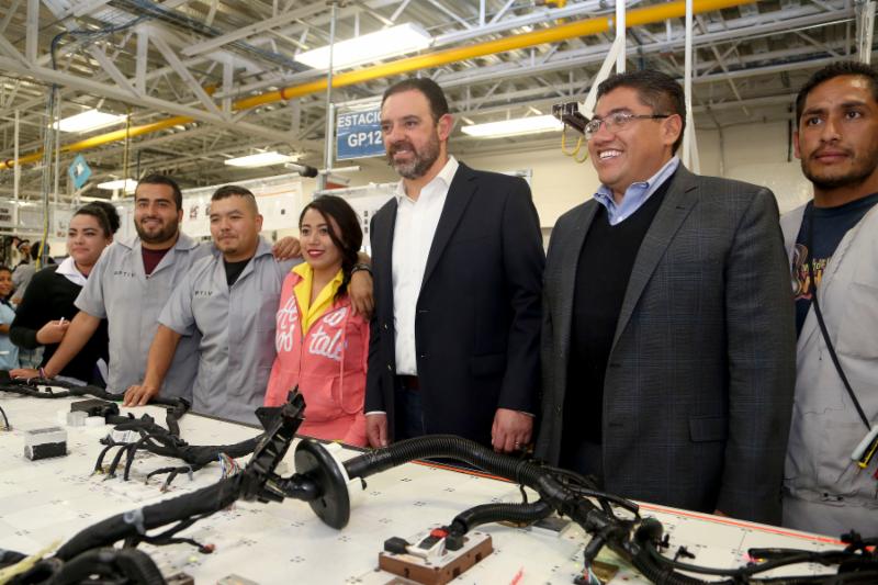 INAUGURAN AMPLIACIÓN DE LA EMPRESA APTIV EN EL MINERAL . La Voz de