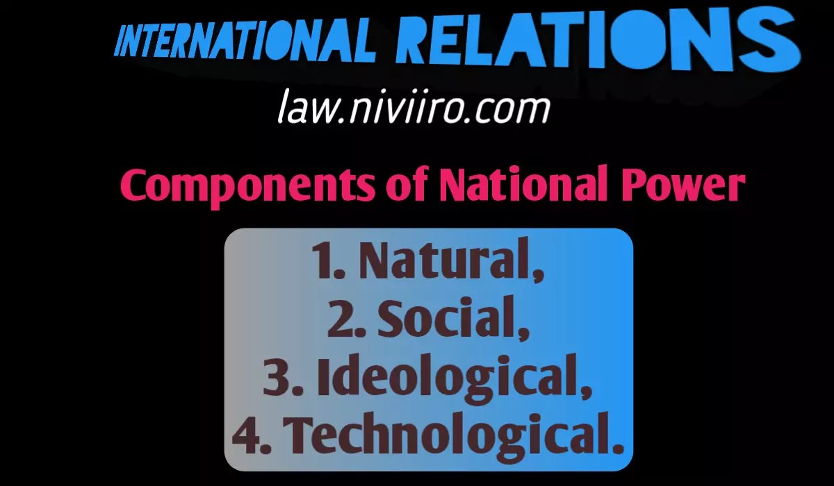 Components of National Power