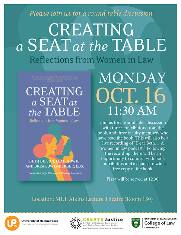 Book Launch Creating a Seat at the Table Reflections from Women in