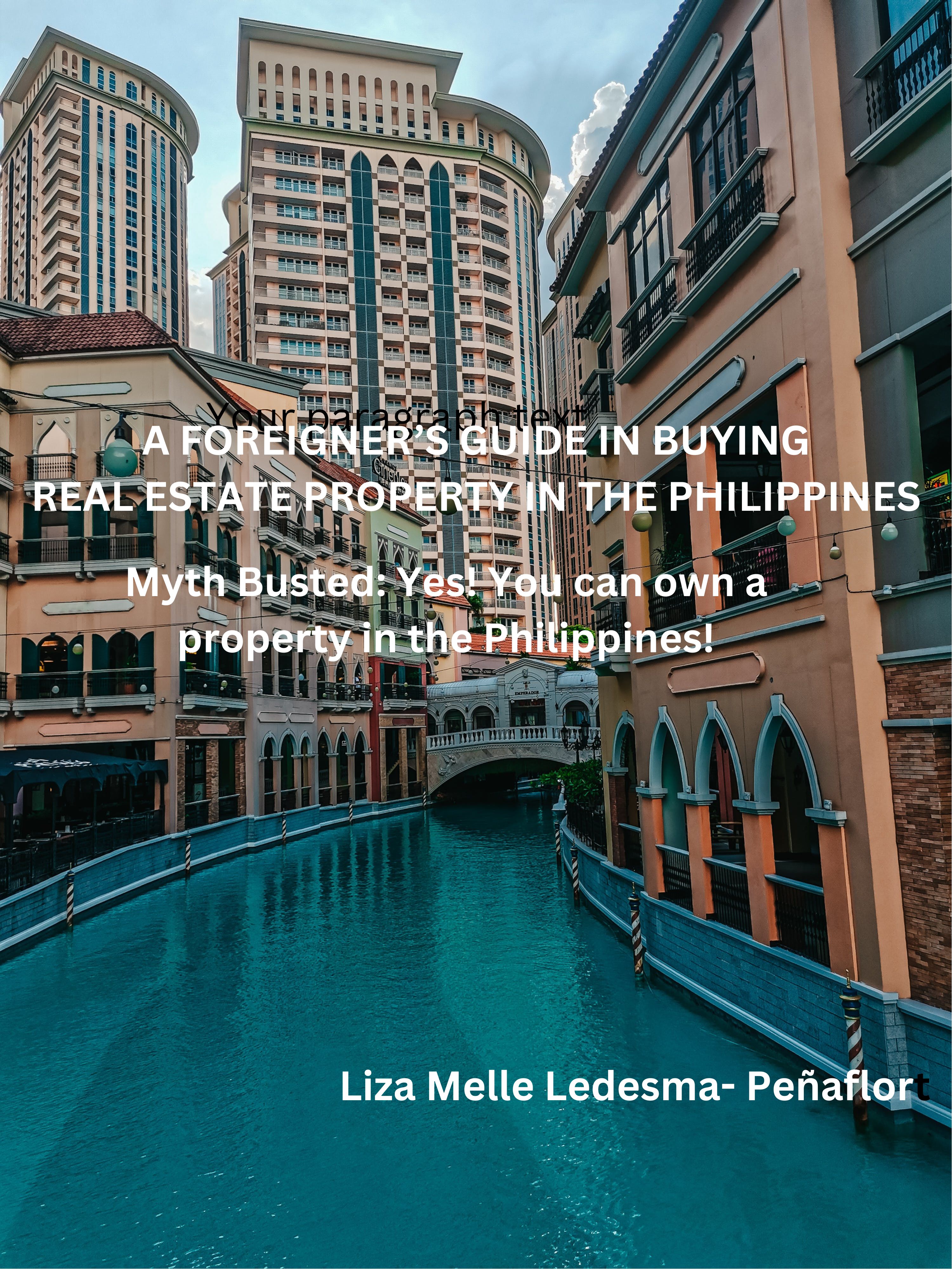 EBook Launch! A Foreigners Guide in Buying Real Estate in the