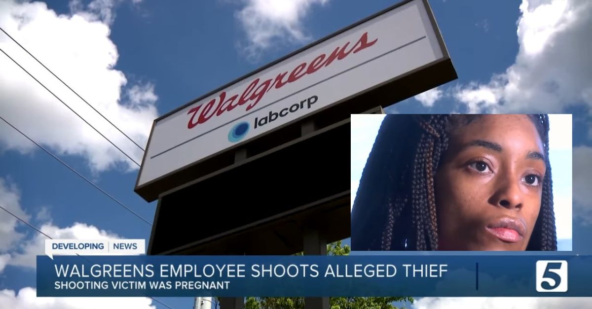 Employee shoots pregnant woman he suspected of theft Suit