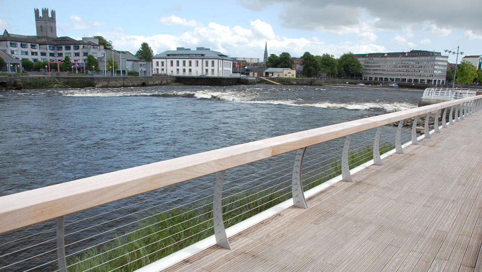 Limerick City Regeneration Project Clancy Strand Board Walk Lawlor