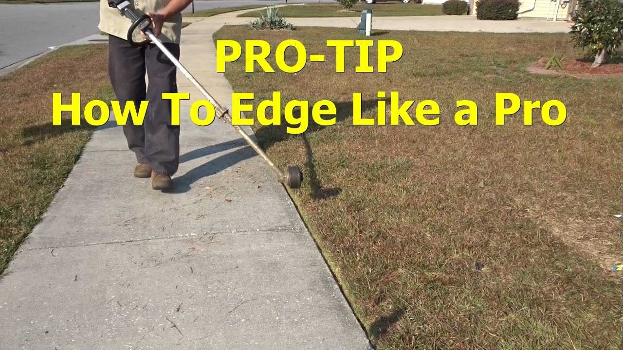 How To Edge A Lawn With A String Trimmer: Step-By-Step Guide