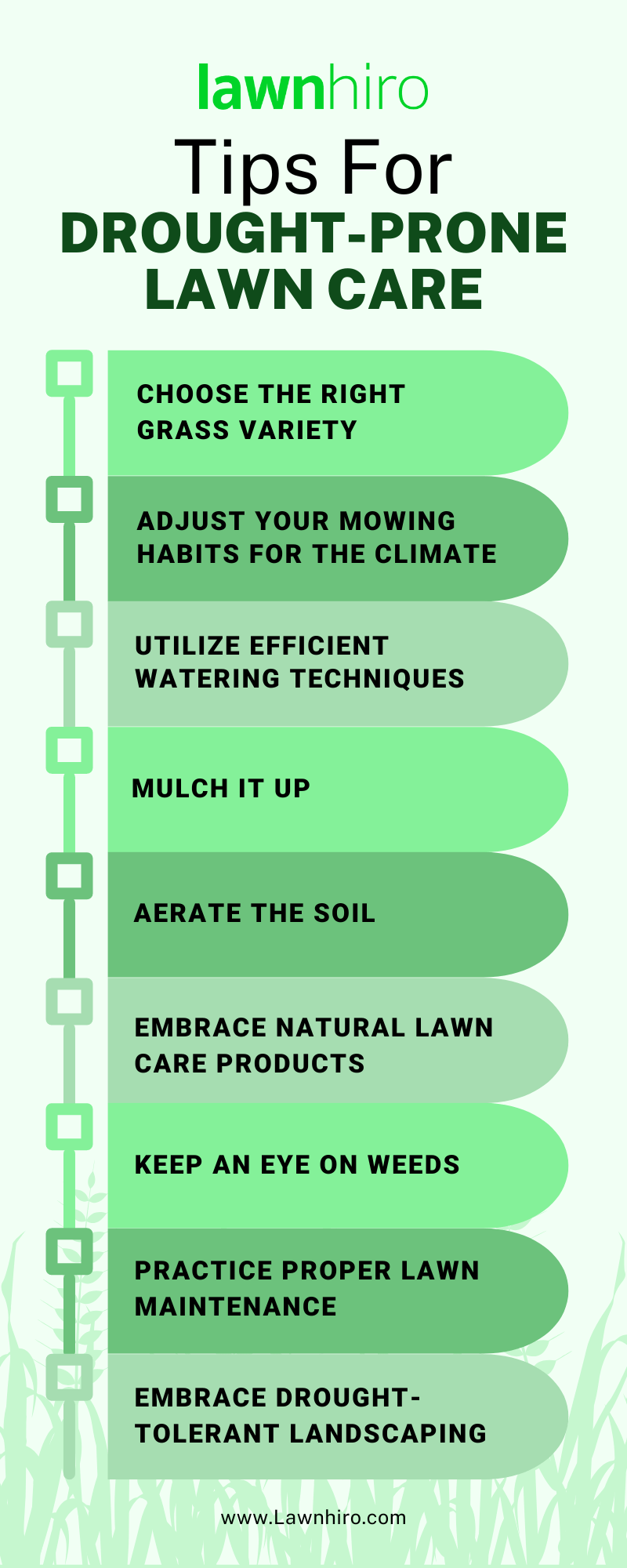 Tips for Keeping Your Lawn Lush in a DroughtProne Area Lawnhiro Blog