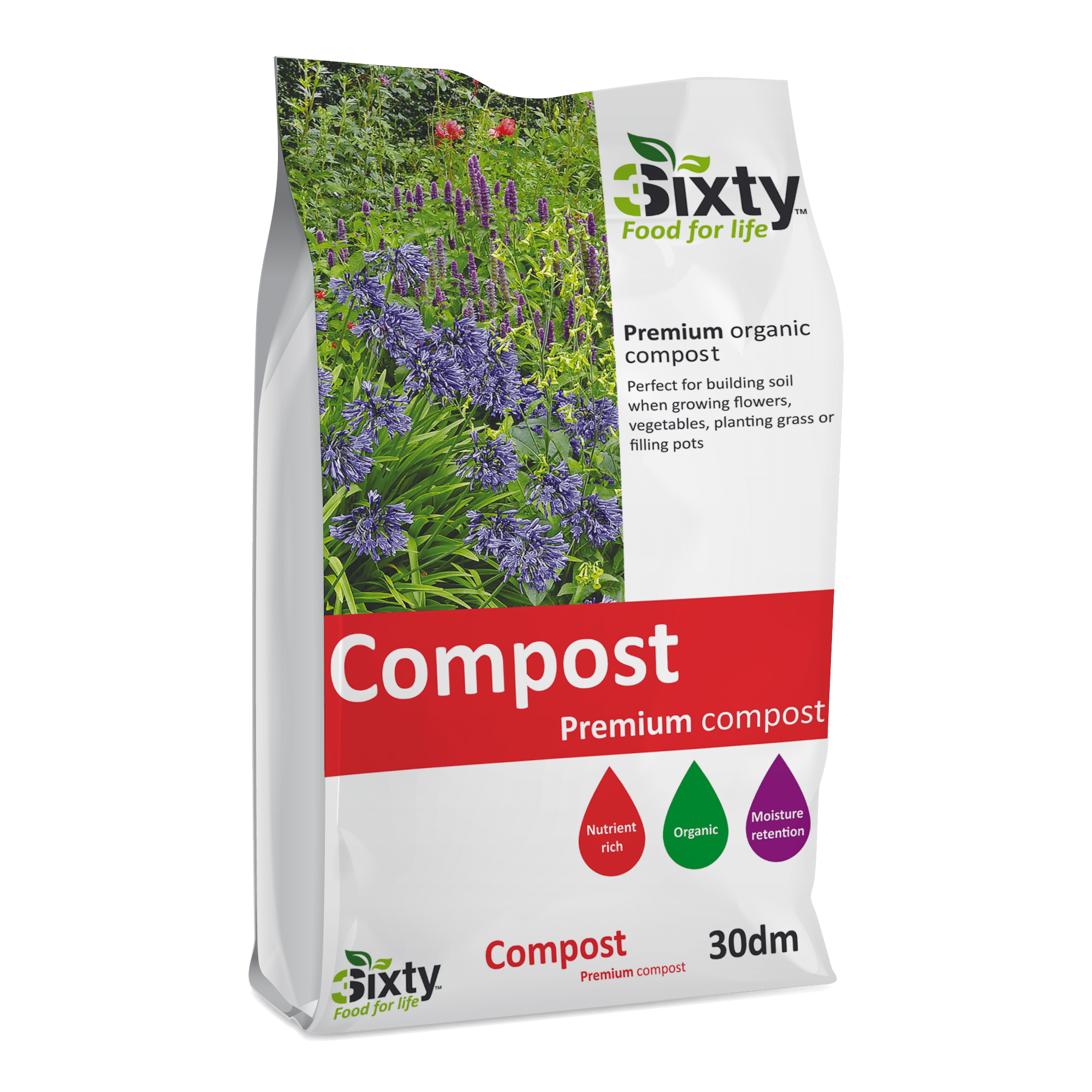 3Sixty Organic Compost An organically enriched compost that improves and revitalises garden