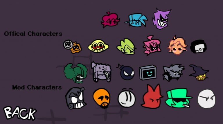 Fnf Character Select Mod FNF Character Test – Play Without Download - Lawod