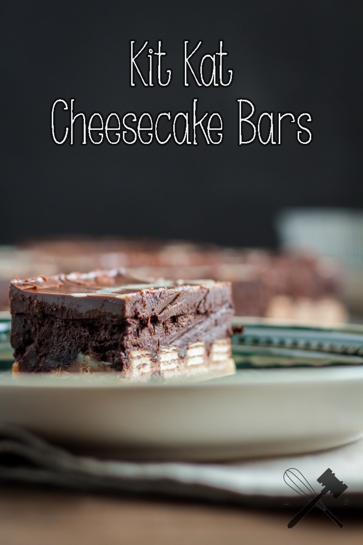 [Family Sunday] KIT KAT CHEESECAKE BARS Law of Baking