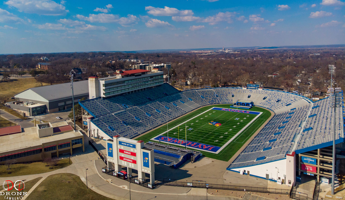 KU football game day Bus service available from downtown Lawrence to