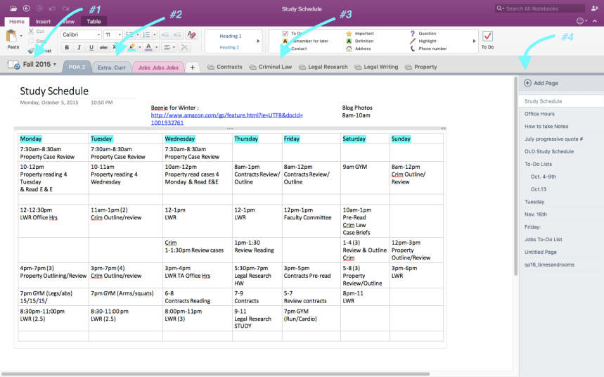 Using Microsoft OneNote: Law School Notes – LawToya Talks
