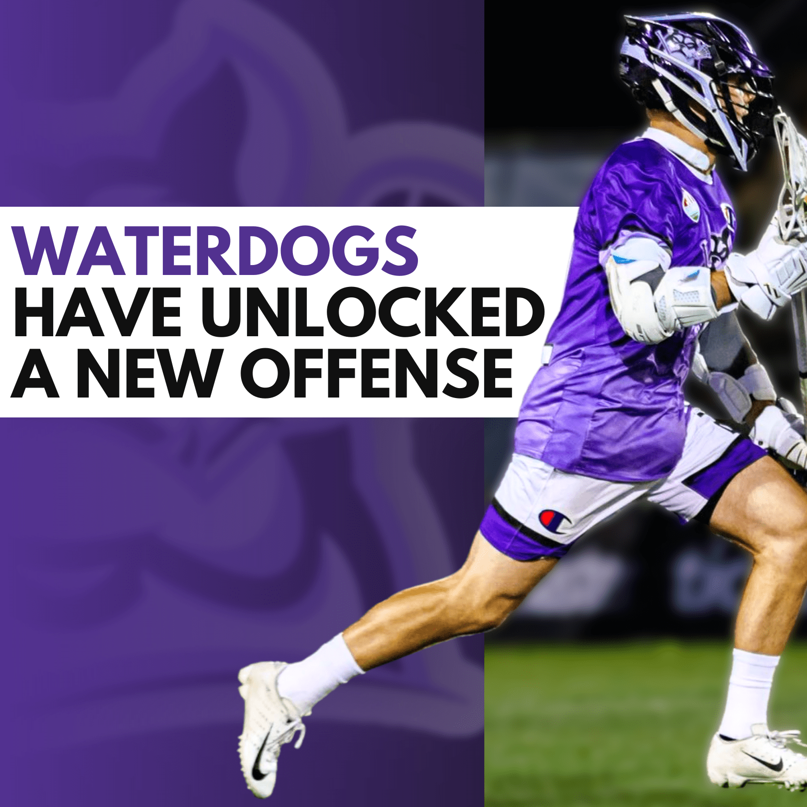 Waterdogs Have Unlocked a New Offense Lacrosse All Stars