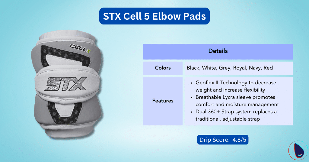 10 Best Lacrosse Arm Guards & Elbow Pads Lax Drip