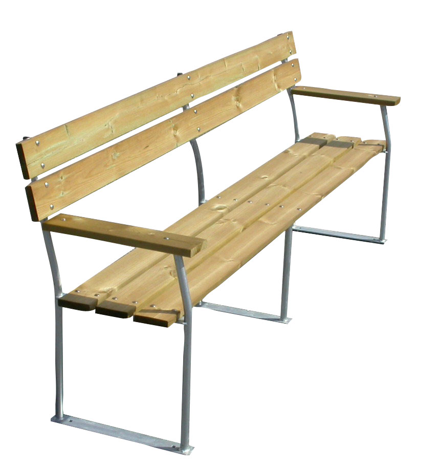 Bänk På Brygga Brygga tillbehör som badstege, räcken, bänkar, förtöjningsringar och