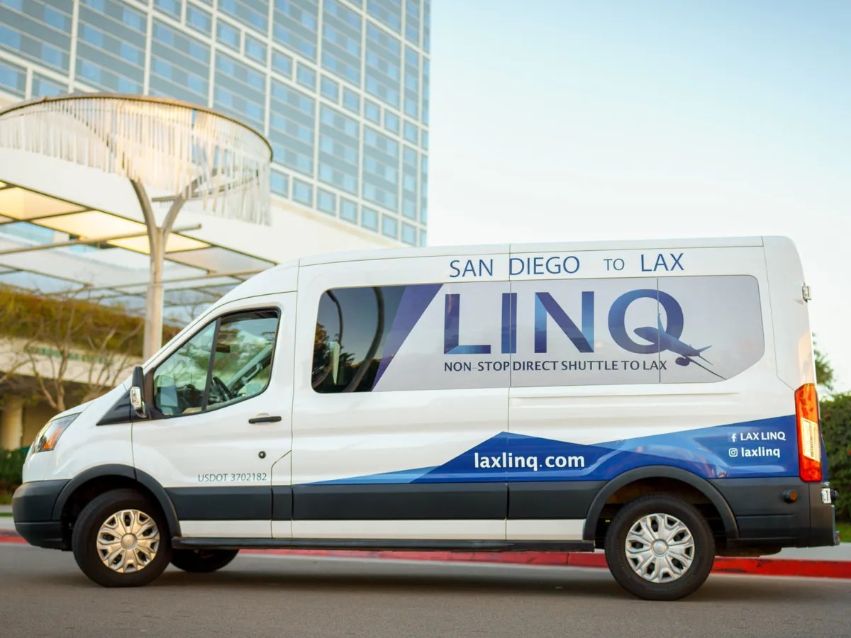 LAX Airport Shuttle to San Diego LAX LINQ Transfer