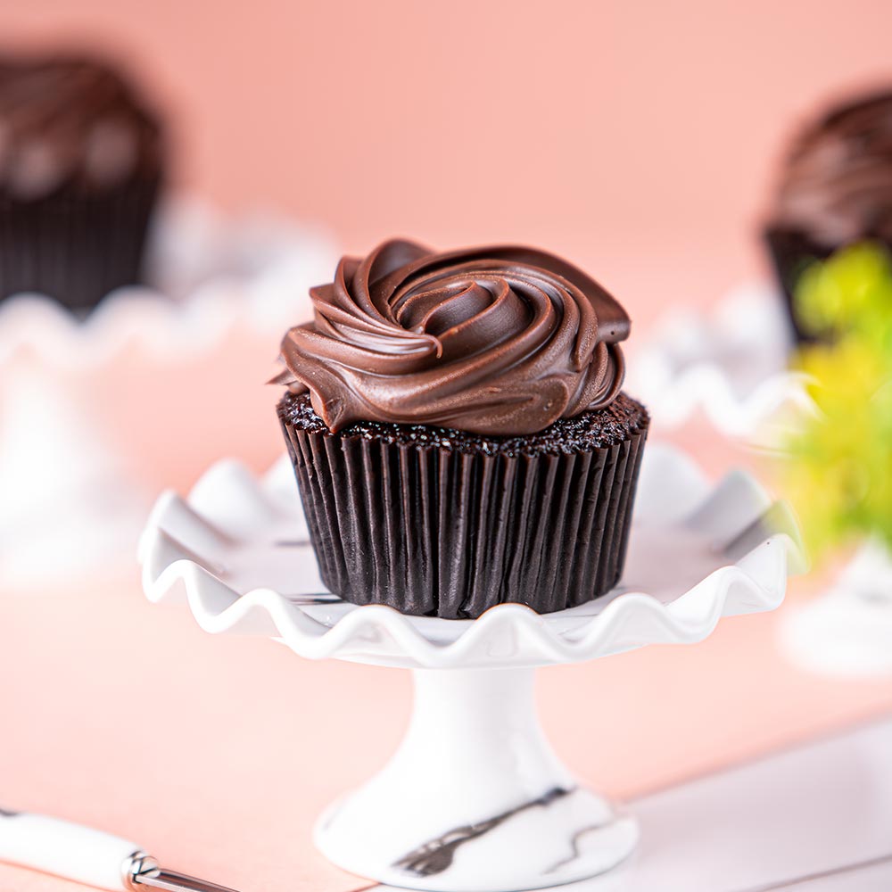 Milk Chocolate Cupcake Layers