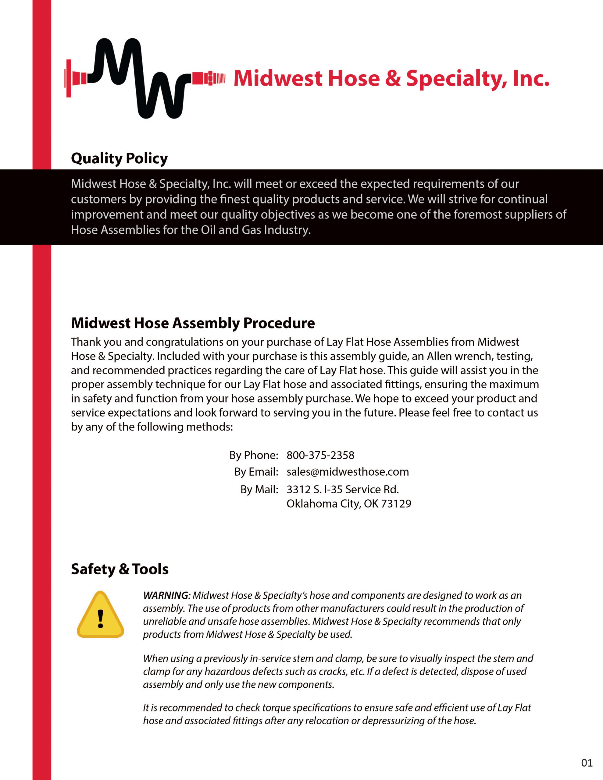 Resources Midwest Hose Layflat