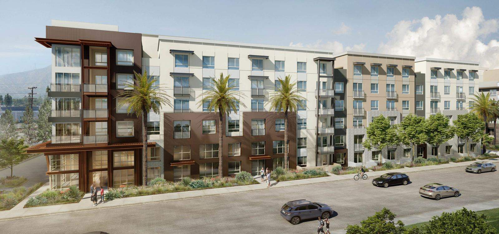 MultiFamily Residential Development Pushing Dirt In Duarte