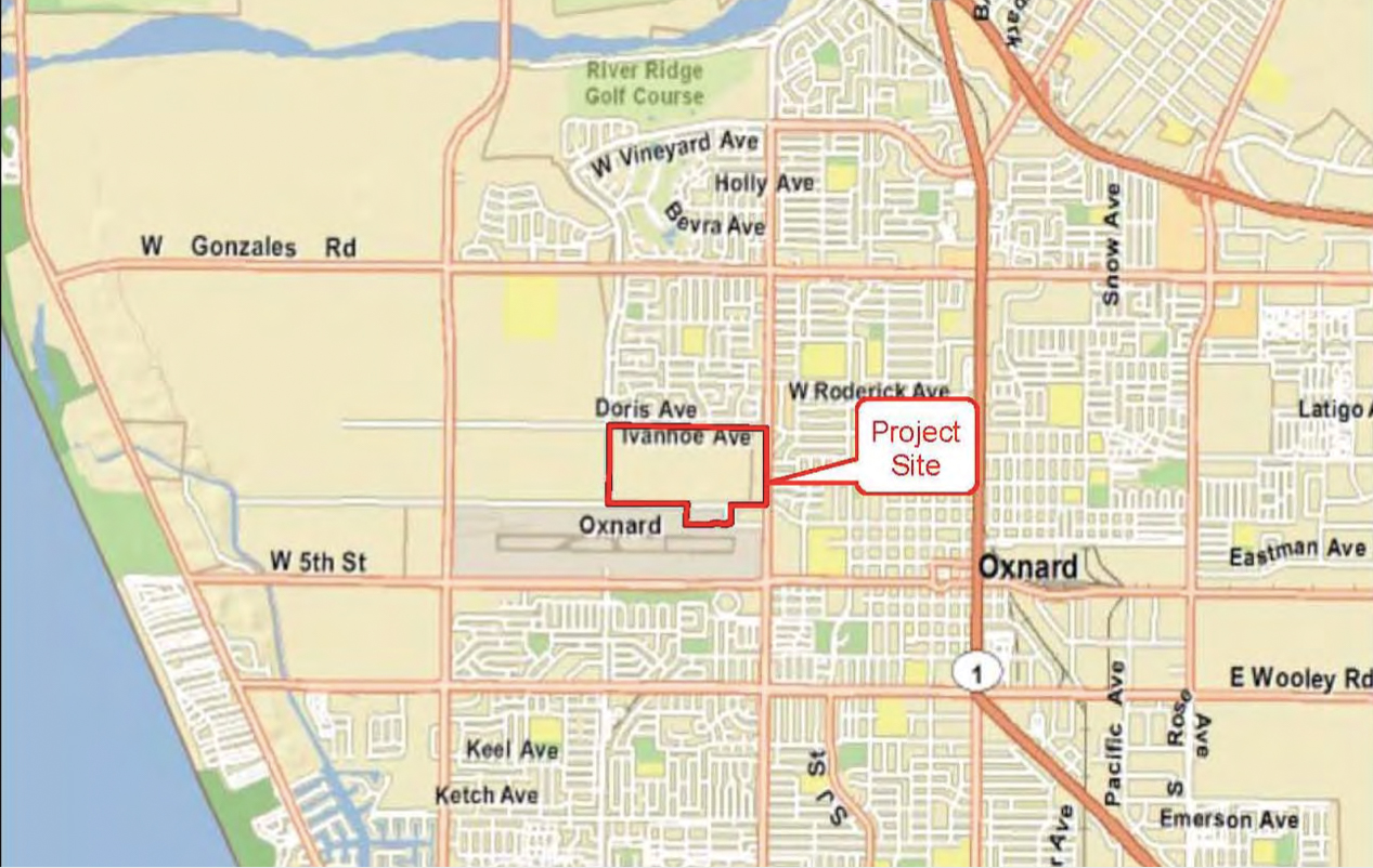 City of Oxnard Zoning Map  M1 M1PD M2 M2PD ML MLPD MPD.