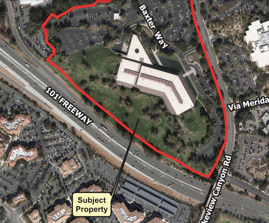 Development Proposed at 1 Baxter Way, in Thousand Oaks LA YIMBY