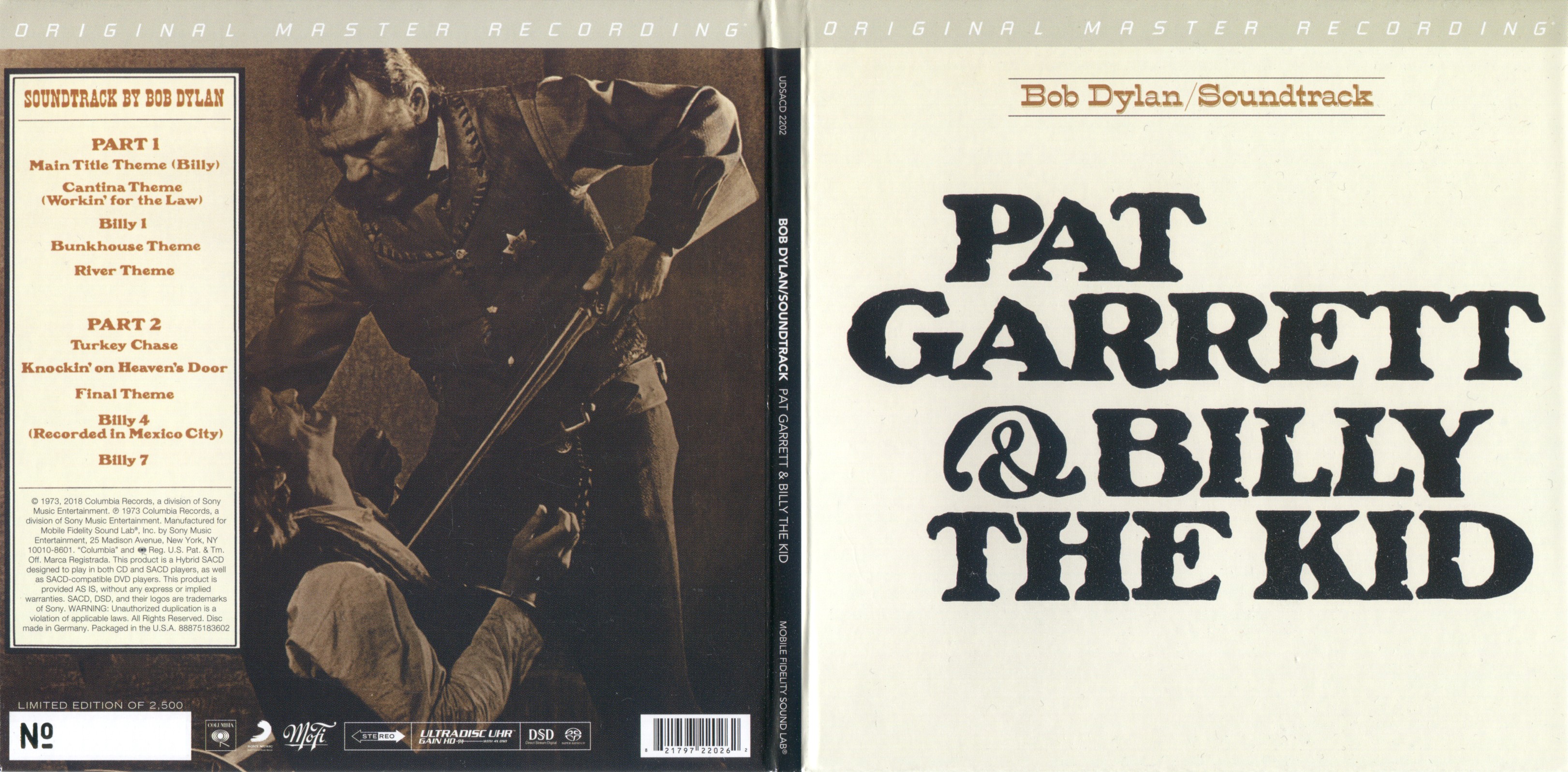 BOB DYLAN Pat Garrett Billy The Kid Soundtrack Vintage Vinyl Record