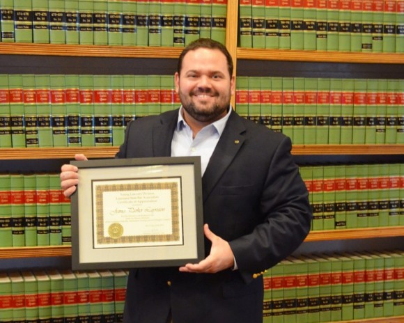 Louisiana State Bar Association Recognizes Parker Layrisson For Leading