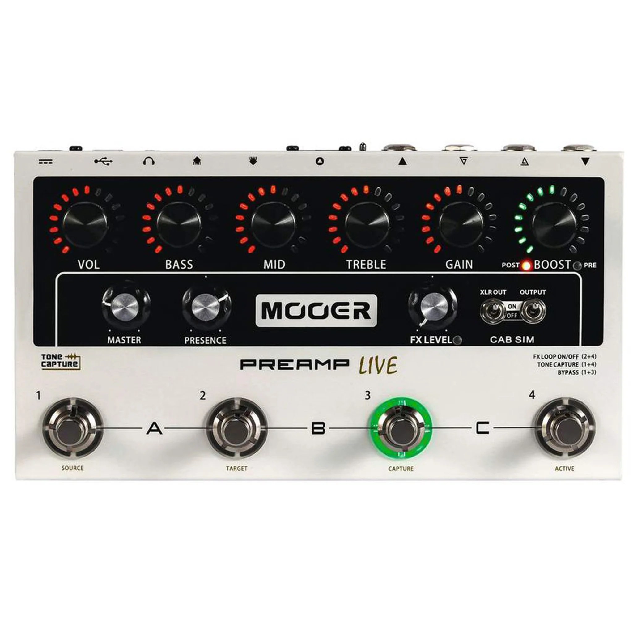 Mooer Preamp Live Digital Preamp Modeler