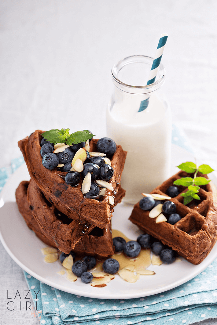 Best Easy Keto Chocolate Waffles Lazy Girl