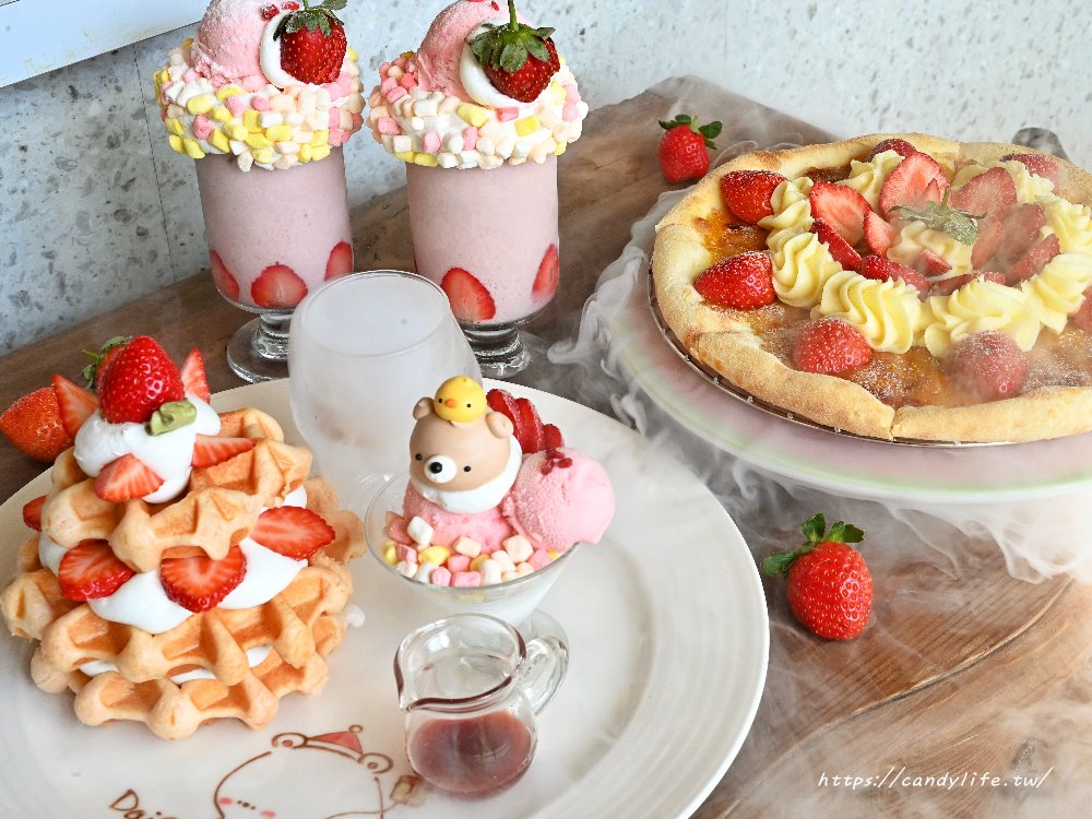 台中甜點｜療癒草莓季開跑！特搜五間草莓甜點非吃不可～熱銷限量草莓蛋糕，嚴選大湖草莓香甜飽滿