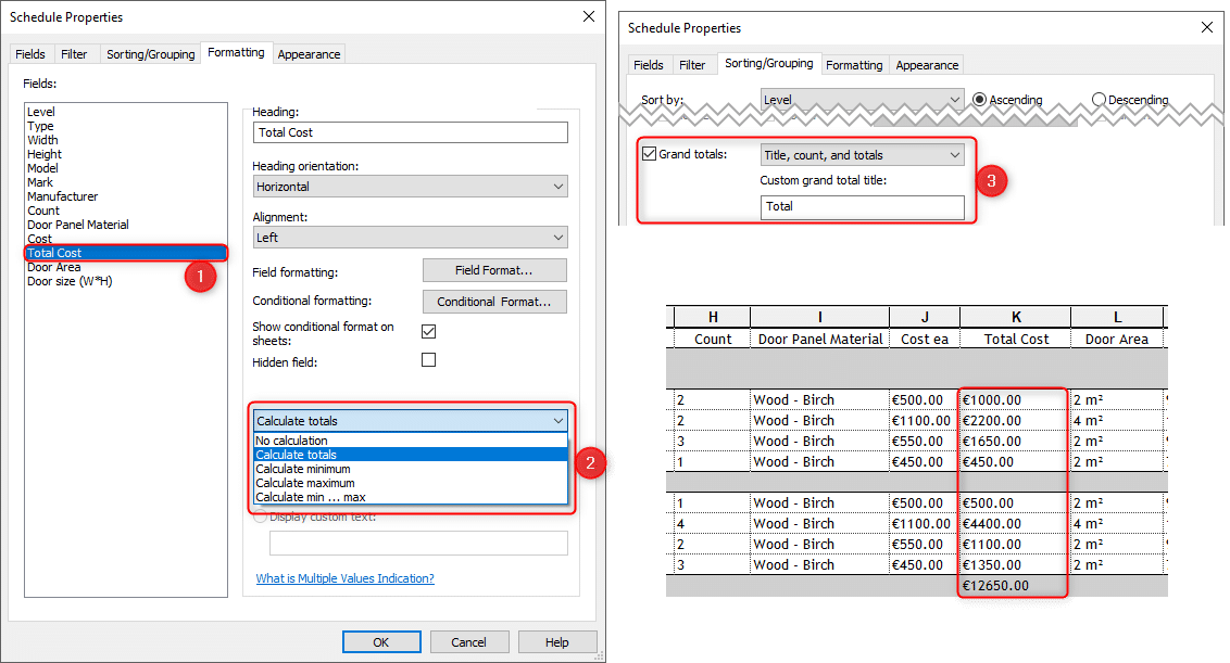 How to Create Revit Schedules Basic Guide LazyBim