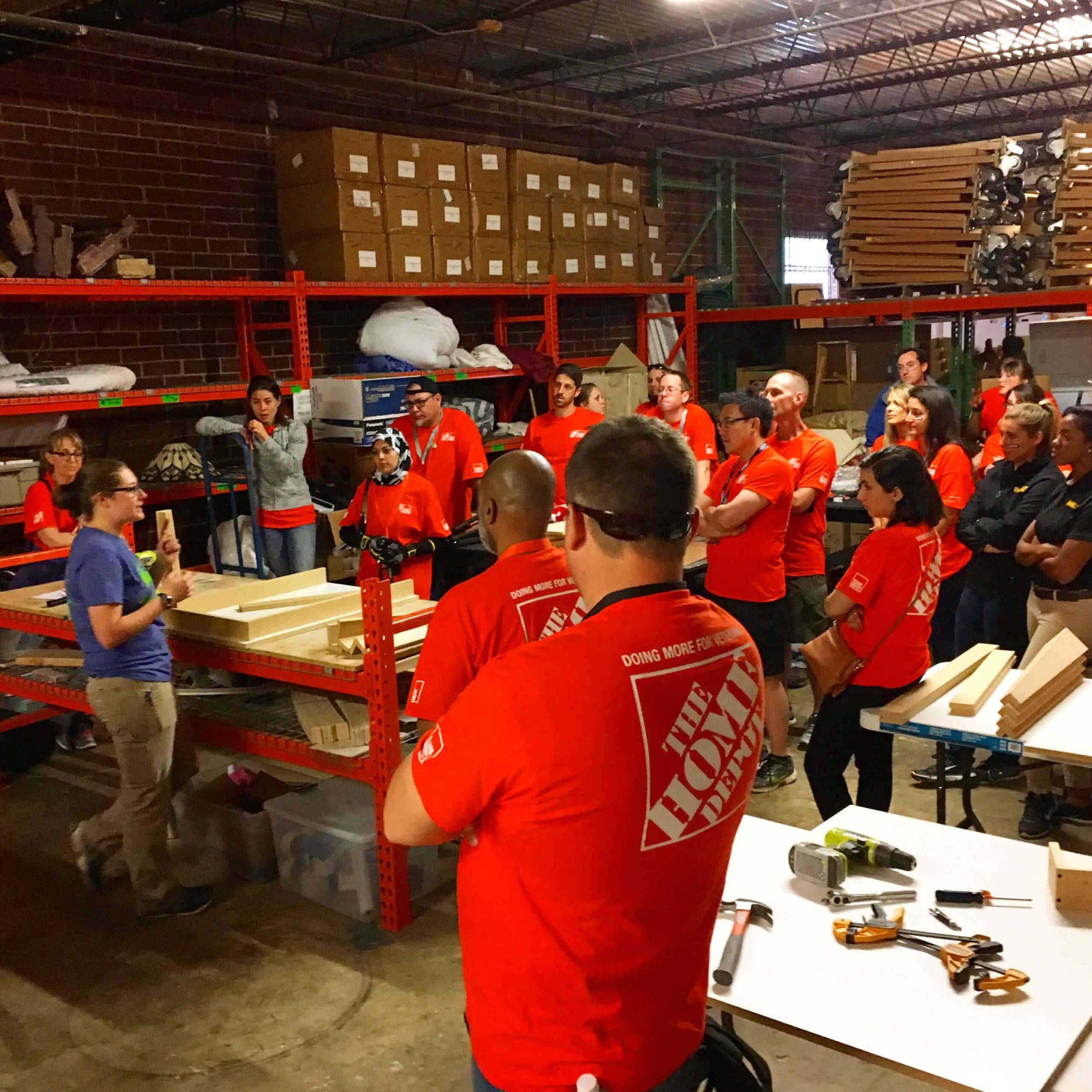 Home Depot Headquarters & ProSpective Event Lazy Guy DIY