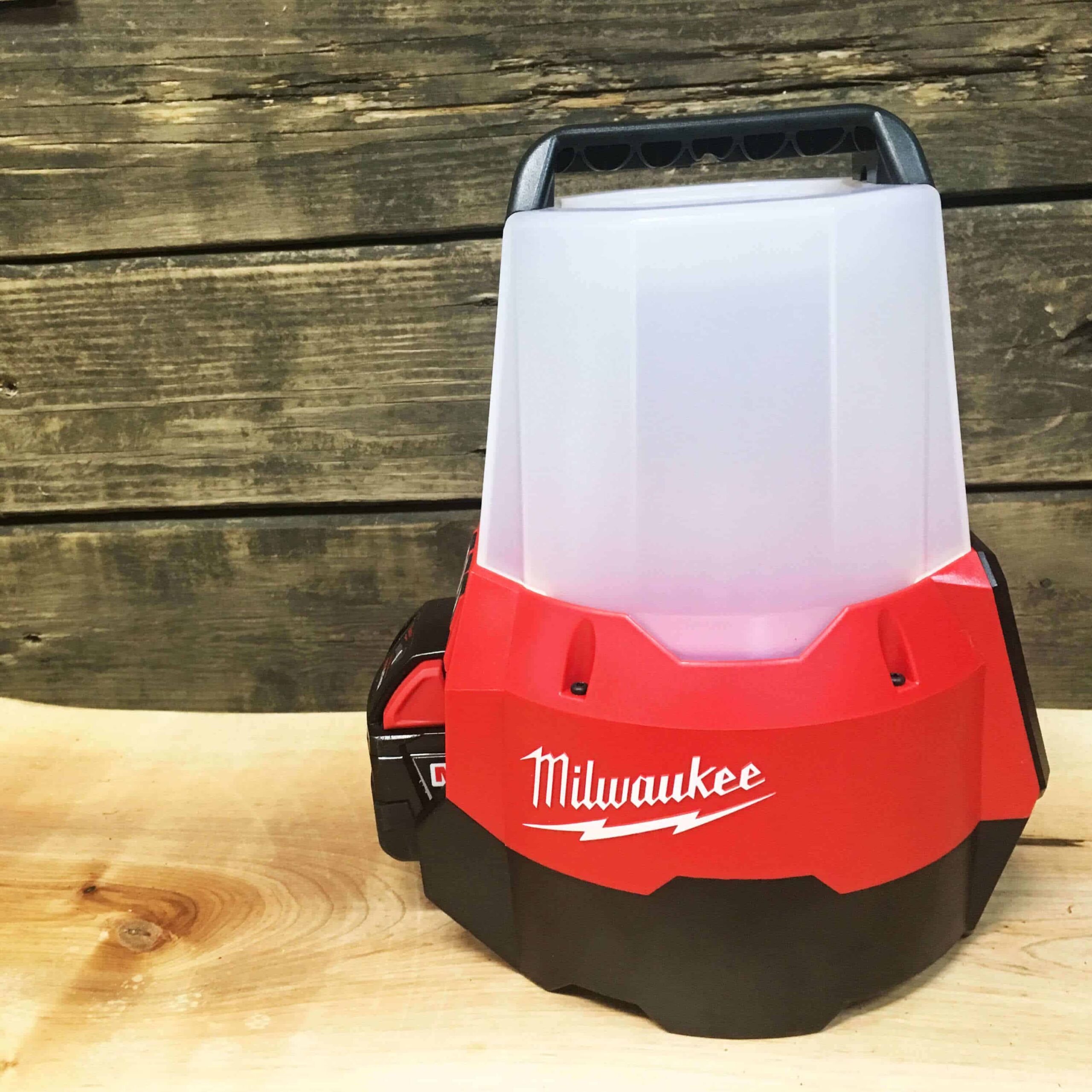 Milwaukee M18 Radius LED Site Light Lazy Guy DIY