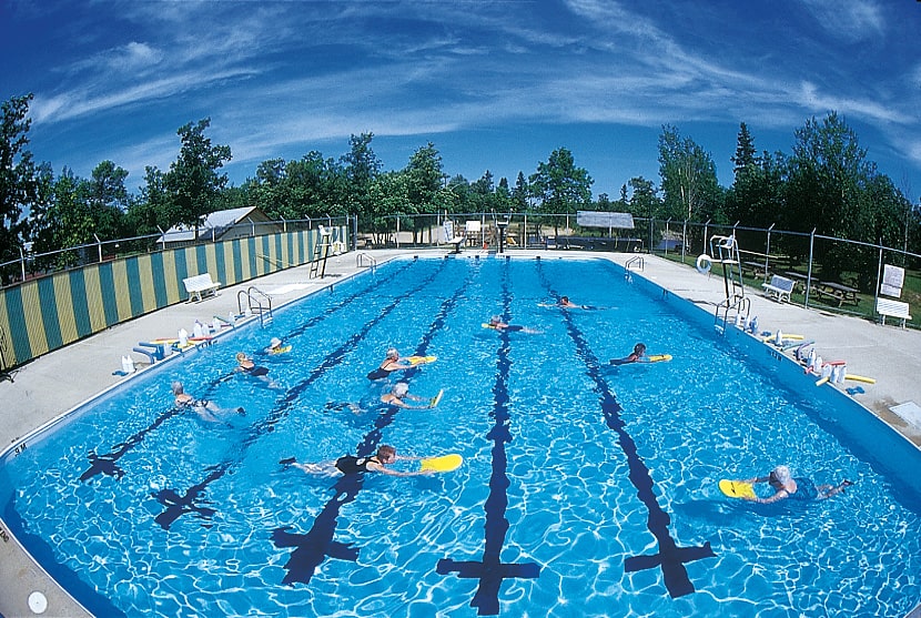 Seasonal Campground Pinawa Lazy Loon Resort Pinawa, Manitoba