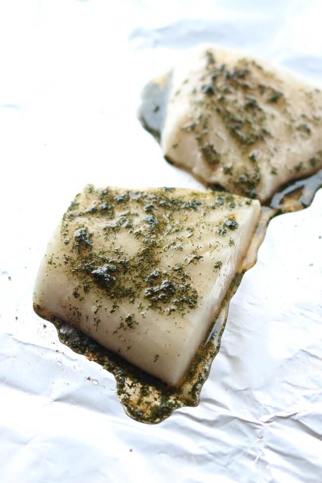 A Very Light Slow Cooker Lemon Dill Halibut Lazy Oven